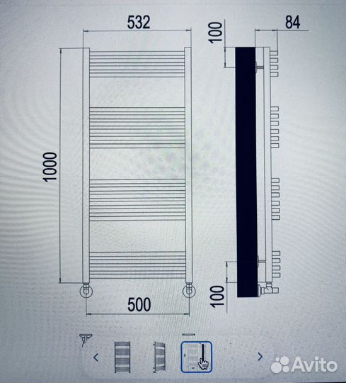 Полотенцесушитель бу