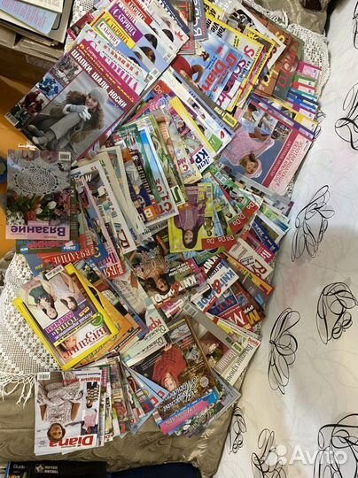 Журналы по вязанию крючком и спицами