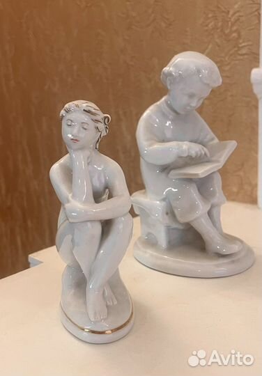 Фарфоровые статуэтки лфз