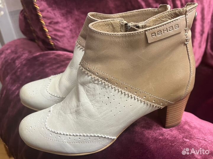 Ботильоны натуральная кожа