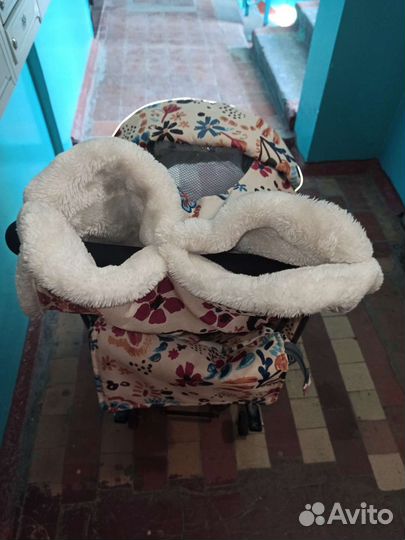 Санки коляска ника 7-5