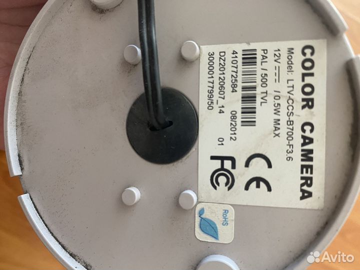 Камера видеонаблюдения купольная