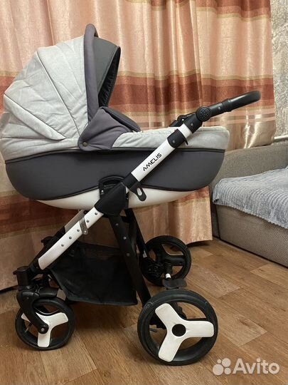 Коляска 2 в 1 adamex amelia