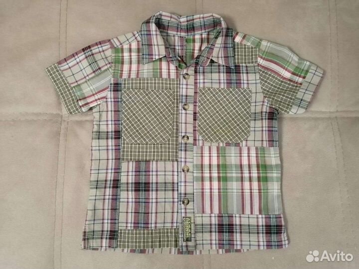 Рубашка Mothercare на мальчика ростом до 104 см