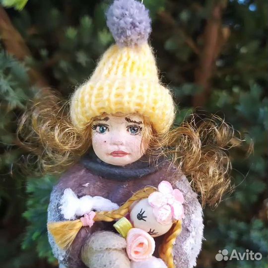 Ватная игрушка