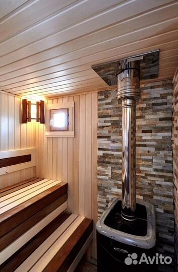 Баня каркасная Скандинавия