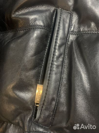 Пуховик мужской 58 размера натуральная кожа ritter