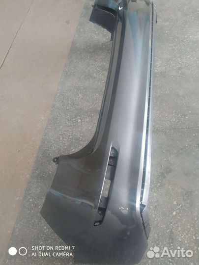 Бампер задний Киа Рио 15-17 г.в. новый,серый