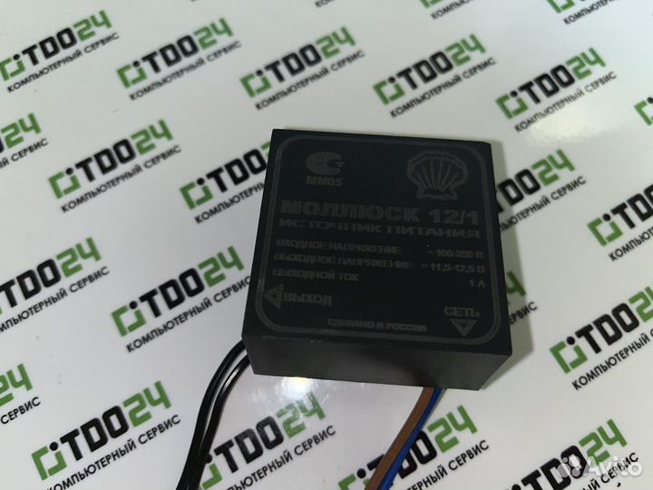 Источник питания Моллюск 12/1, Вых: 12В, 1А