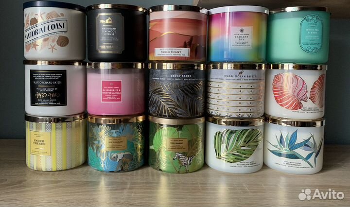 Bath and body works свеча