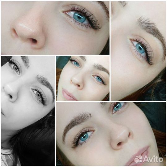 Наращивание ресниц. Лиски
