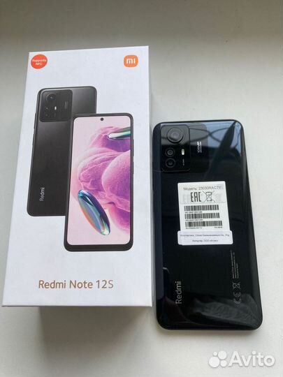 Xiaomi Redmi Note 12S, 8/256 ГБ
