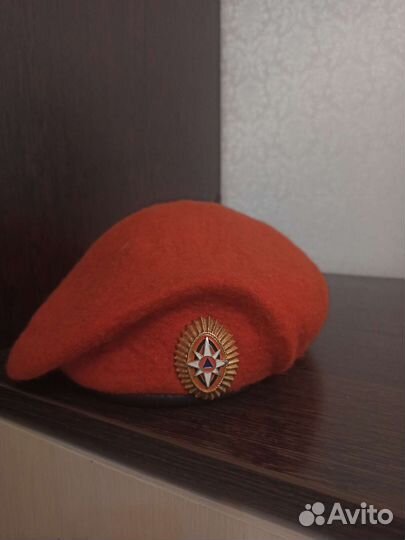 Берет оранжевый (мчс России)