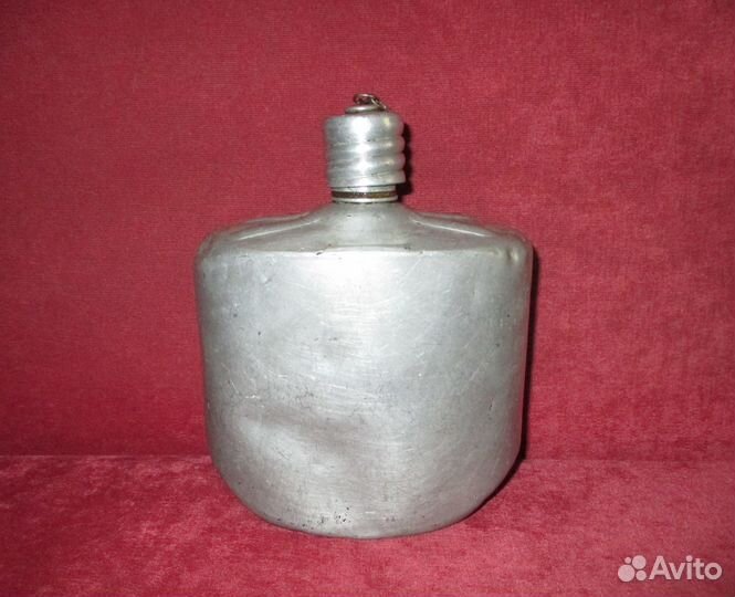 Фляжка алюминиевая армейская.Термос.СССР.оригинал