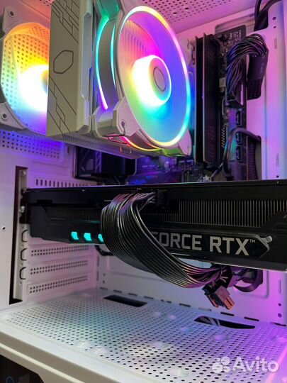 Игровой пк на RTX 3070, Ryzen 5 7500f + 16gb