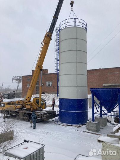 Силос цементный сцр 35-200 тонн