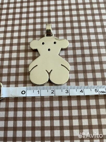 Подвеска Tous Мишка (большой) с этикеткой, шпинель