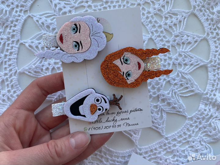 Заколки ручной работы