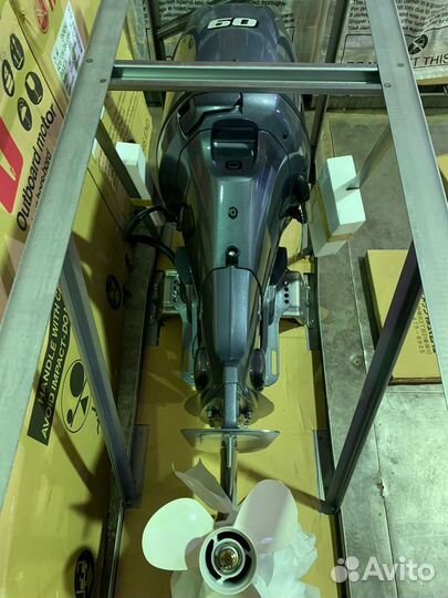 Новый лодочный мотор Yamaha F 60 fetl