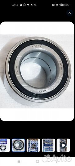 Ступичный подшипник для Hyundai Solaris(2010-2014)