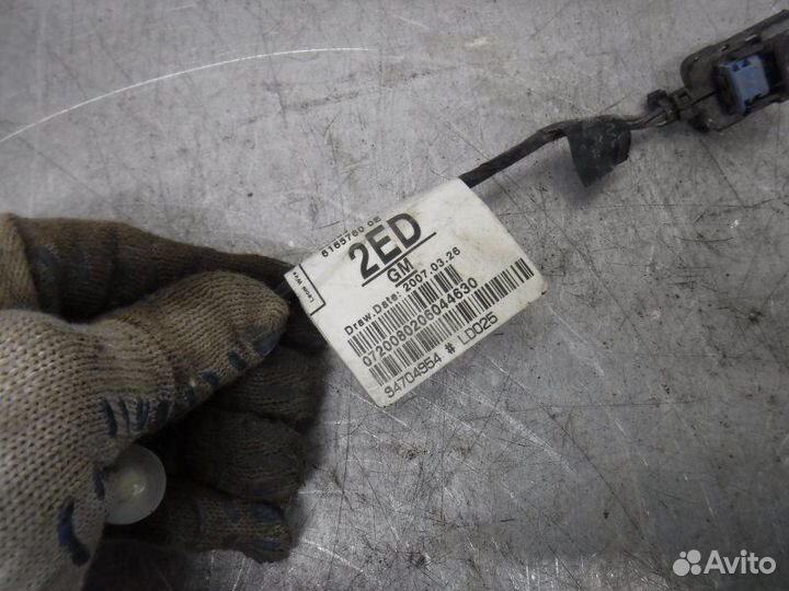 Проводка двери багажника Opel Astra H Z18XER 2008