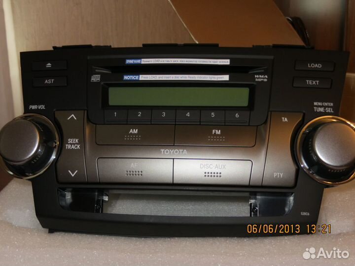 Головное устройство для Toyota Highlander