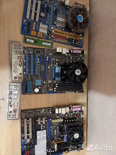 Комплекты материнская плата процессор оперативка