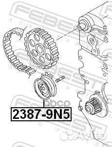 Ролик натяжной ремня грм Audi A3/A4, VW Golf/B