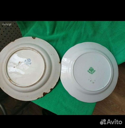 Фарфоровые тарелки Кузнецова