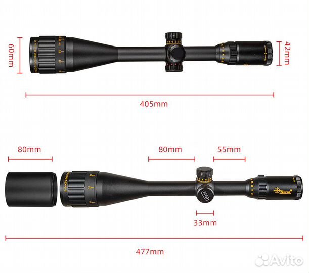 Оптический прицел NSirius 6-24x50AOE