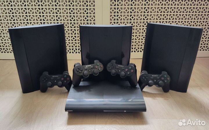 Sony Playstation 3 super slim 500gb прошитая