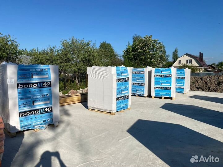 Пеноблоки Бонолит с доставкой