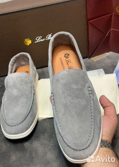 Лоферы Loro Piana эргономичные