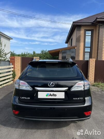 Lexus RX 2.7 AT, 2011, 99 000 км