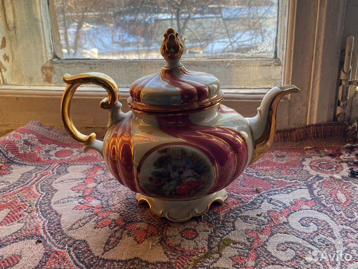 Чайник заварочный Мадонна « розовые ленты»