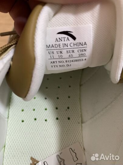 Кеды Anta 43 размер