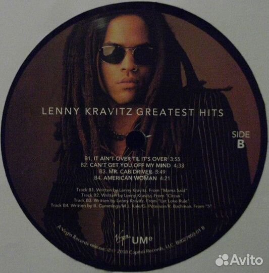 Виниловая пластинка Lenny Kravitz, Greatest Hits