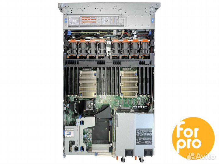 Сервер dell R640 8SFF 2x4110Sil 384GB, H730p