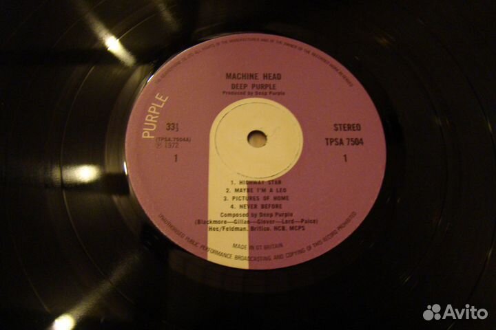 LP deep purple - Machine Head