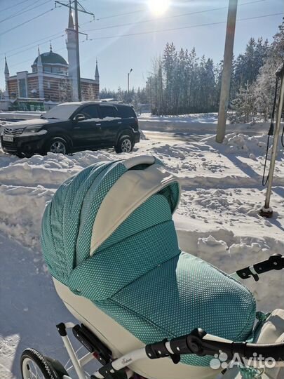 Коляска 2 в 1 adamex katrina