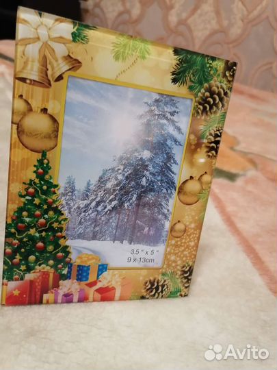 Фоторамка стекло новая