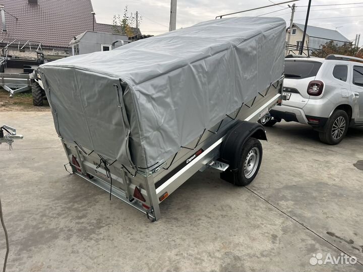 Прицеп 2.60х1.35 Спутник Pro тент 1100мм