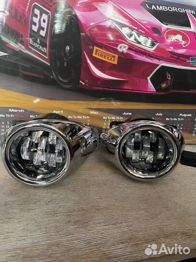 Птф на ford focus 3 70W с рамками