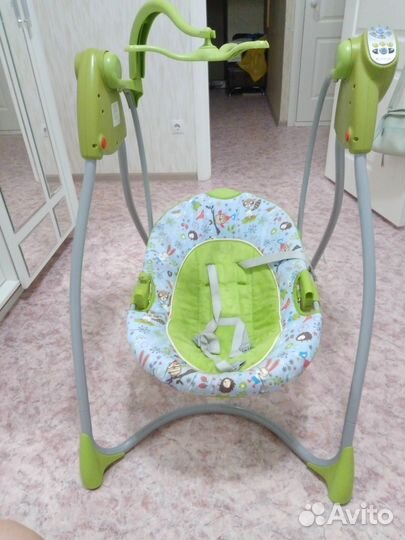 Сидушка на детские качели и адаптер