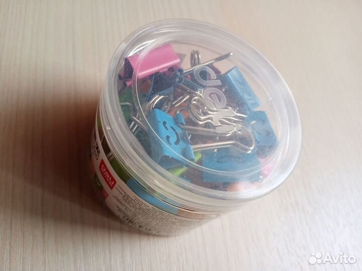 Зажимы для бумаг 19мм