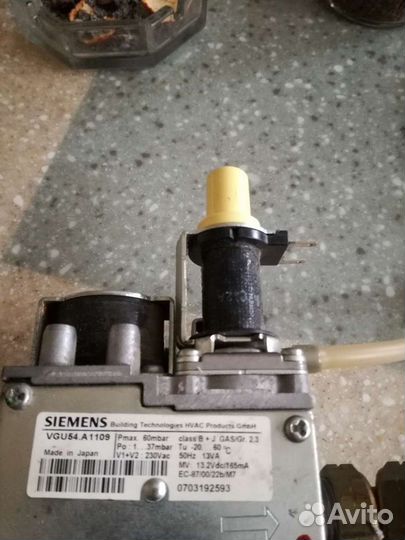 Газовый клапан Siemens vgua 54.A1109