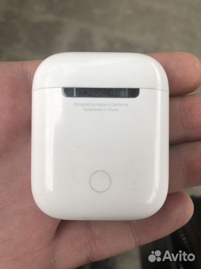 Наушники Airpods 2 + доп кейс