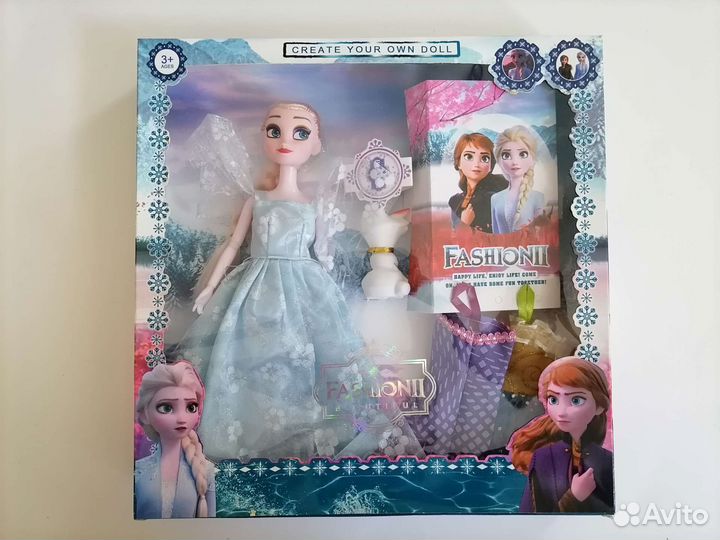 Кукла Эльза с платьями Холодное сердце