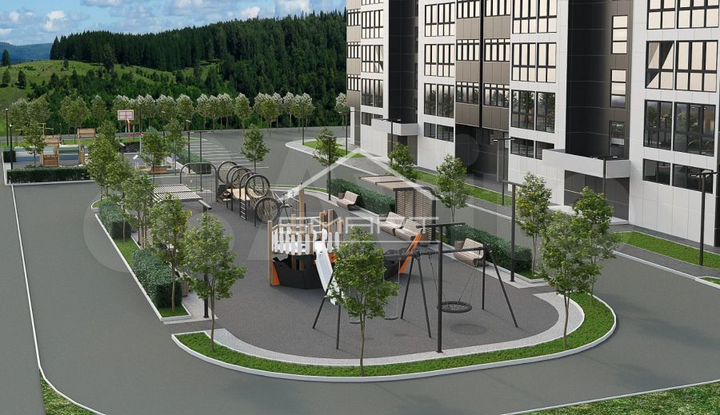 1-к. квартира, 34 м², 5/9 эт.