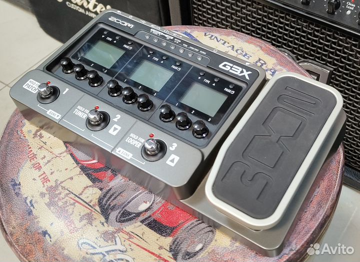 Гитарный процессор эффектов Zoom G3X